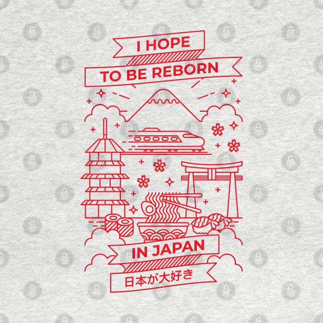 Reborn in Japan by ShirtBricks